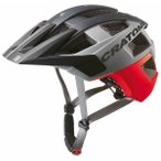 CRATONI MTB Fahrradhelm AllSet rot/schwarz matt, Größe 54-58 in Rot