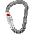 Petzl Attache Screw Lock Karabiner  Karabiner grau Größe One Size Alpinkletter