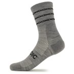 Stoic - Merino Gravel Socks - Radsocken 36-38 grau