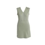 ICEBREAKER Damen Kleider halblg. Da Merino 200 Granary Sleeveless V Neck Dress, 