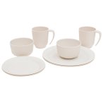 Outwell - Delish 2 Person Dinner Set - Geschirr-Set weiß/beige