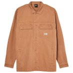 Quiksilver - Mohab Washed Twill L/S Shirt - Hemd Gr M orange