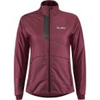 LÖFFLER Damen Funktionsjacke W HYBRIDJACKET ATHLETICA PL60, Größe 42 in Braun