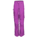 Trollkids Oppland Zip-Off Hose Kinder  Jeans & Freizeithose lila Größe 146 Tre
