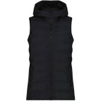 CMP Damen Weste WOMAN VEST FIX HOOD, Größe 40 in Schwarz