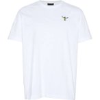 CHIEMSEE T-Shirt mit Kontrastlogo, Größe S in Weiß