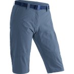 MAIER SPORTS Damen Caprihose Kluane Da-Capri el., Größe 40 in Blau