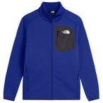 The North Face - Crest Full Zip - Fleecejacke Gr S blau