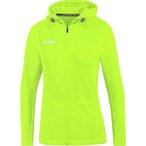 JAKO Damen Kapuzenjacke Run 2.0, Größe 36 in Grün