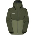 MAMMUT Herren Funktionsjacke Alto Guide HS Hooded Jacket Men, Größe XL in Grü