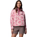 COLUMBIA Damen Rolli Helvetia II Printed Cropped Half Sn, Größe L in Rot