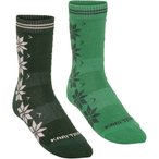 Kari Traa Vinst Wool  2er Pack Damen  Freizeitsocken gruen Größe 39  Lifestyle