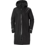 HELLY HANSEN Damen Regenmantel W ASPIRE RAIN COAT, Größe M in Schwarz