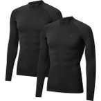 DANISH ENDURANCE Langarmshirt Power Compression, Größe 3XL in Schwarz
