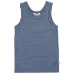 Joha - Kid's Wool Undershirt - Top Gr 140 grau/blau