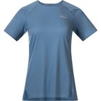 Bergans Y LightLine Fast  Damen  T-Shirts blau Größe M Laufen | Trailrunning  