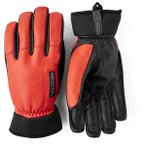 Hestra - Army Leather Wool Terry 5 Finger - Handschuhe Gr 6 rot