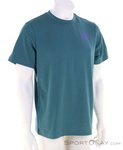 Endura Stacked Logo Herren T-Shirt-Oliv-Dunkelgrün-XL