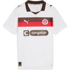 PUMA Kinder Polo FCSP Away Jersey Jr, Größe 152 in Weiß