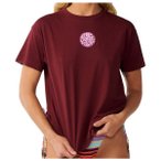 Rip Curl - Women's Icons Of Surf Relaxed Tee - T-Shirt Gr M rot