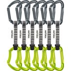 Edelrid Pure Express Set 6er Pack  Express-Sets gruen Größe 10CM Alpinklettern