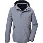 KILLTEC Herren Funktionsjacke KOW 4 MN JCKT, Größe L in Grau