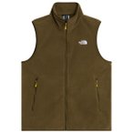 The North Face - Glacier Fleece Vest - Fleeceweste Gr XS braun