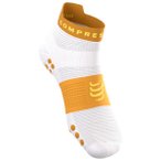 Compressport - Pro Racing Socks V4.0 Run Low - Laufsocken  T3 - EU 42-44 weiß