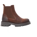 Ten Points - Women's Penny Chelsea Suede Boots - Freizeitstiefel 36 braun