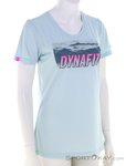 Dynafit Transalper Graphic Damen Funktionsshirt-Hell-Blau-S