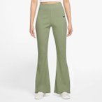 NIKE Damen Sporthose W NSW RIB JRSY PANT, Größe M in Weiß