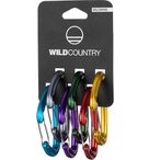 Wild Country Wildwire Rack Karabiner 6er Pack  Karabiner mehrfarbig Größe One 