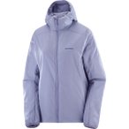 Salomon Damen Mountain Flex Hoodie Jacke (Größe L, blau)