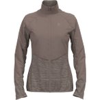 ODLO Damen Jacket RUN EASY WARM HYBRID, Größe S in Braun