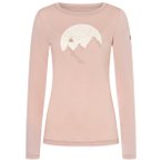 super.natural - Women's Gondola L/S - Longsleeve Gr S rosa