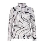CMP Damen Rollkragen m.RV lg.Arm Da WOMAN SWEAT, Größe 42 in Schwarz