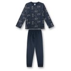 Sanetta - Boy's Pyjama 1/1 - Alltagsunterwäsche Gr 128 blau