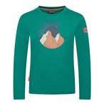 Trollkids Halsafjord  Kinder  Longsleeves dark cyan Größe 140 Lifestyle  Wider