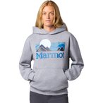 Marmot Coastal  Damen  Hoodies grau Größe XL Lifestyle  Atmungsaktiv
