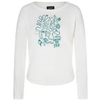 super.natural - Women's Under The Sea Crew - Longsleeve Gr XS weiß