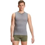 FALKE Herren Singlet Wool-Tech Light, Größe M in Grau