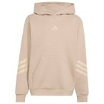 adidas - Kid's Future Icons 3 Stripes Oversized Hoodie - Hoodie Gr 128 beige