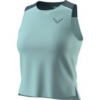 Dynafit Sky Crop Top Damen  Tanktops blau Größe L Laufen | Trailrunning  Atmun