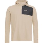 Jack Wolfskin Herren Sucol Hoodie (Größe L, beige)