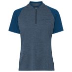 Vaude - Women's Tamaro Half Zip Shirt IV - Radtrikot Gr 36 blau
