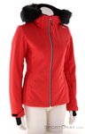 CMP Synthetic Fu Jacket Zip Hood Damen Skijacke-Rot-40