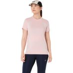 ASICS Damen T-Shirt ROAD SEAMLESS SS TOP, Größe L in Schwarz