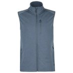Stoic - MerinoWaffleFleece320 NorrdalSt. Vest - Merinoweste Gr S grau