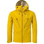 Schöffel Style Blaueis  Herren  Regenjacke gelb Größe 3XL Camping  Winddicht 