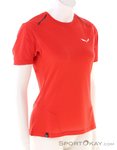 Salewa Pedroc PTC Delta Damen T-Shirt-Rot-34